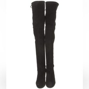 Stuart Weitzman Suede Boots Over The Knee 36
